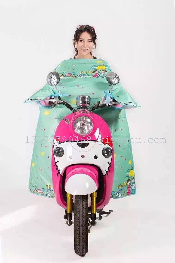 2016新款夏季防晒印花挡风被连体挡风被