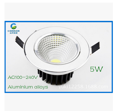 Manufacturers direct COB day lantern 3W new high-power high-lit COB spotlights