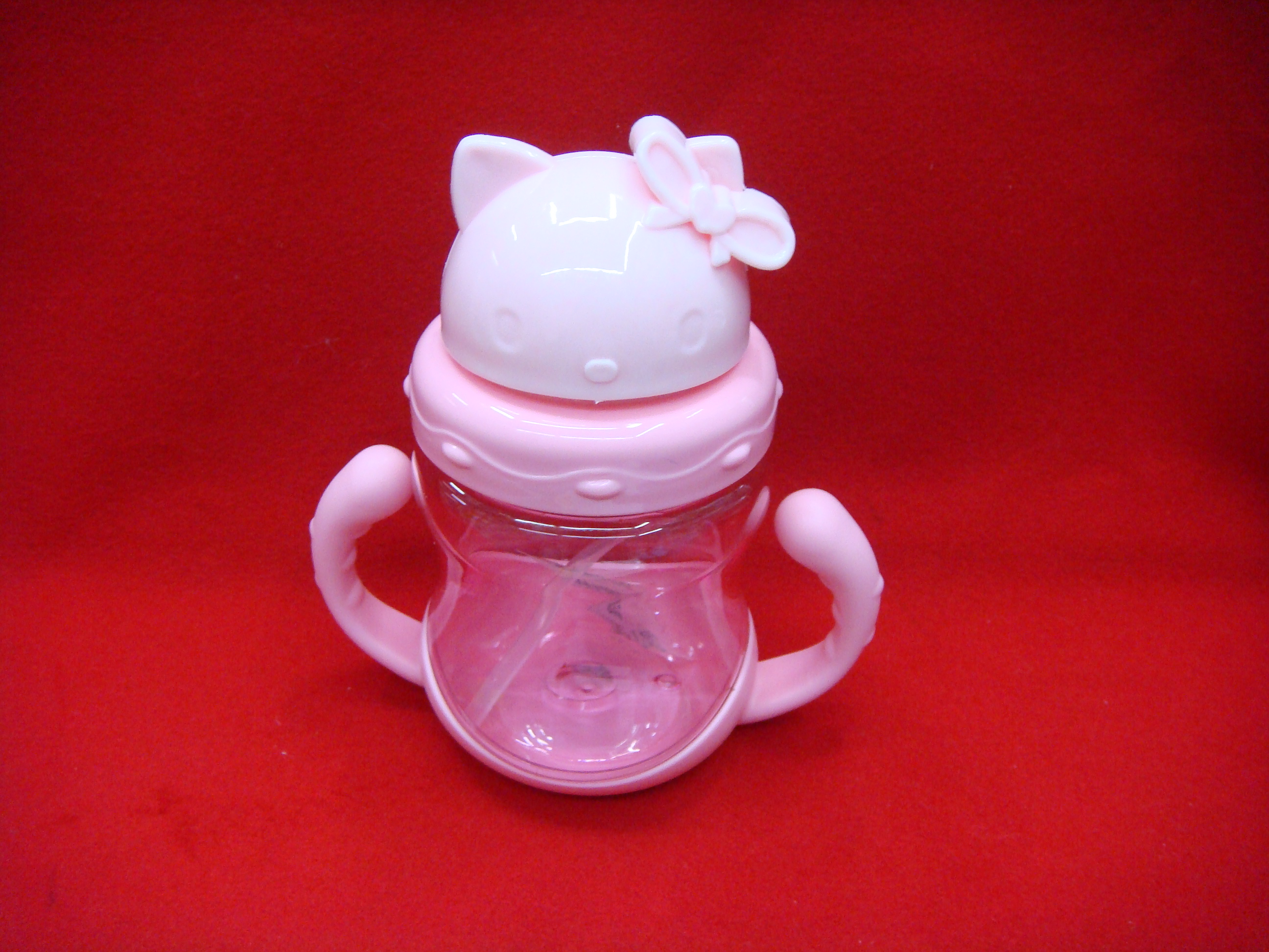Baby suction cup plastic cup handle suction cup manufacturers direct sales full figure
