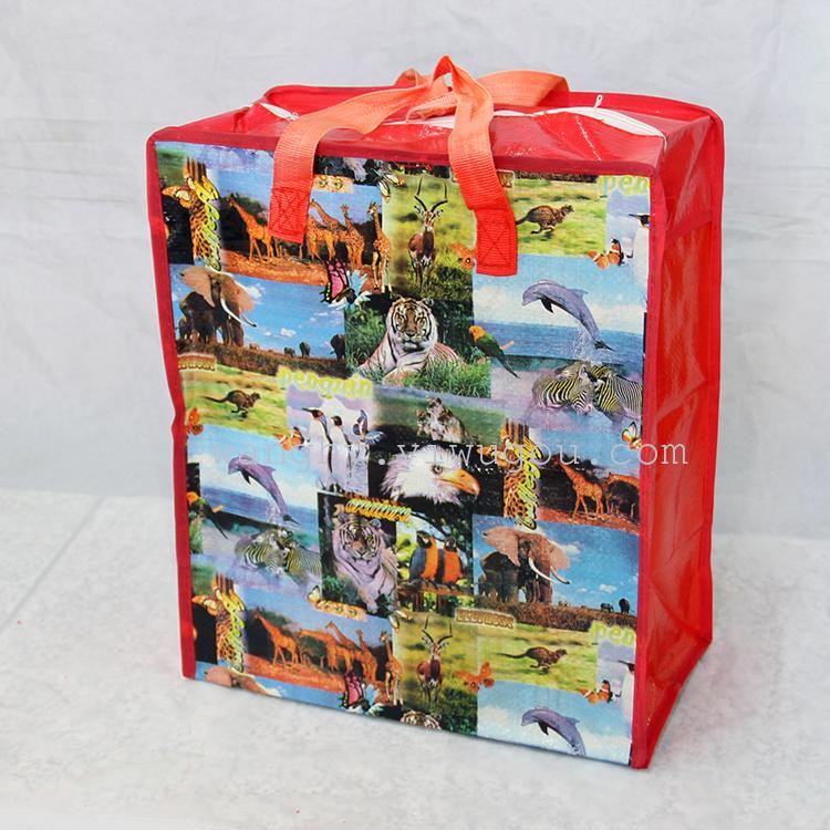 Bolsa tejida ambientalmente engrosada y impermeable, bolsa de compras no tejida. Bolsa de compras details Picture