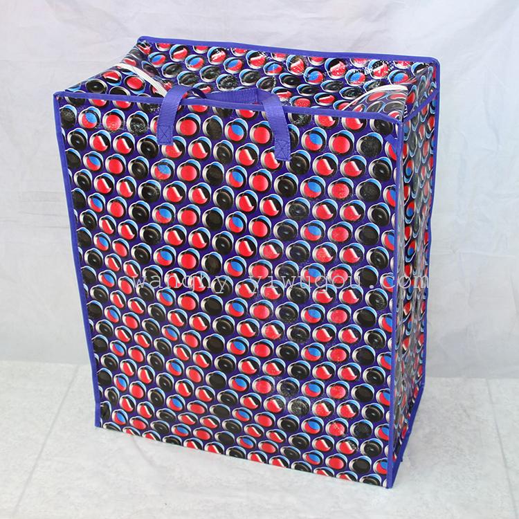 Bolsa tejida ambientalmente engrosada y impermeable, bolsa de compras no tejida. Bolsa de compras Specification image