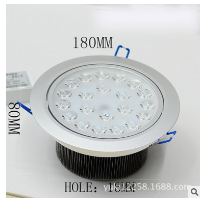 LED sky lantern high-power sky lantern down lamp ceiling spotlight 21W