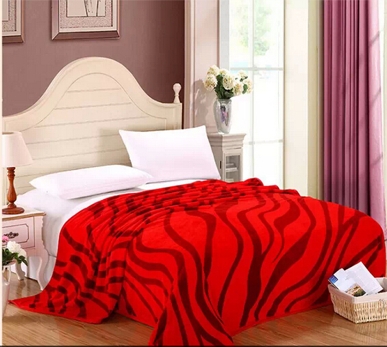 New Thickened Premium Super Soft Fashion Flannelette Blanket details Picture