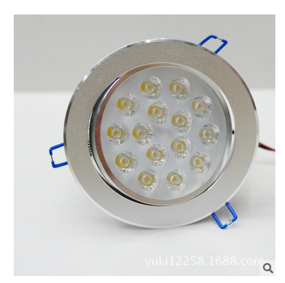 LED sky lantern high-power sky lantern down lamp ceiling spotlight 12W high-light sand silver sky lantern full figure