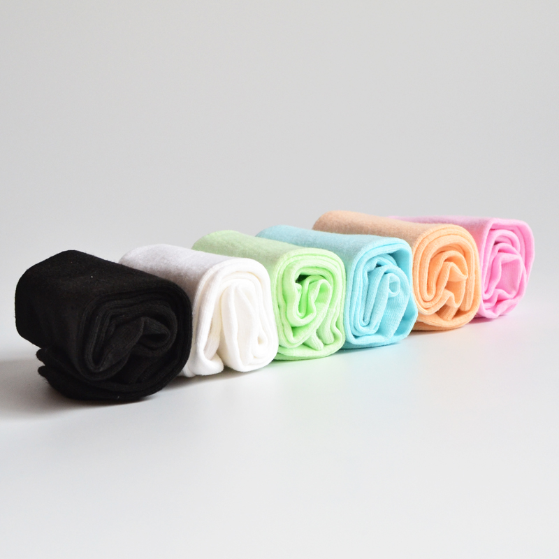 Socks Women Candy Color Spring And Autumn Long Tube Women's Socks Fashion Simple Cotton Thin Day Pure Color Women's Cotton Socks Gift Box details Picture