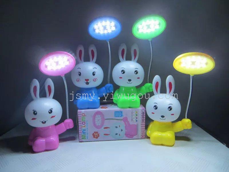LED charging small desk lamp emergency lamp night lamp cute cartoon little desk lamp