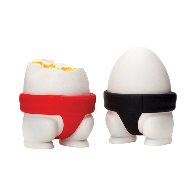 Sumo egg holder Creative storage box Egg Protector Plastic holder