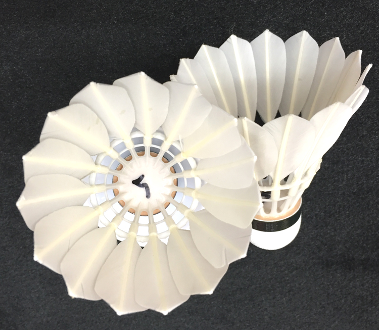 Tres secciones badminton innovador estilo nylon palos resistente al golpe vuelo estable al por mayor y al por menor no. 3 Specification image