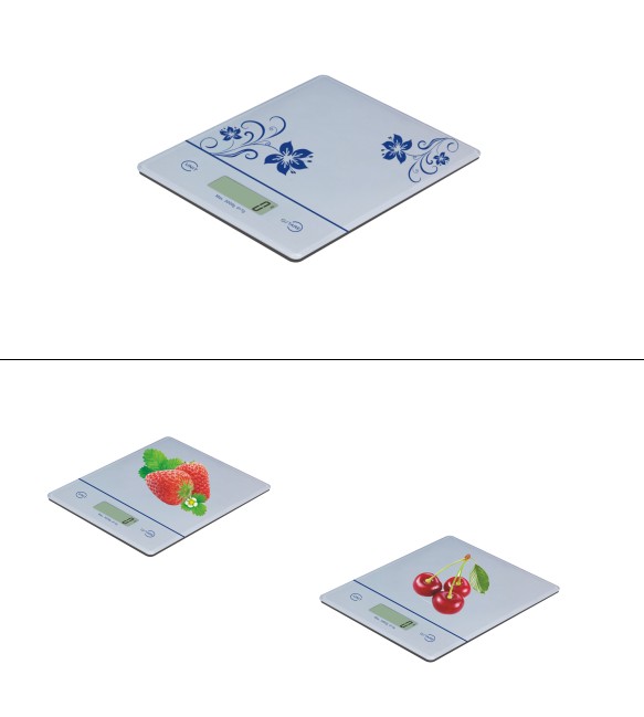 Wholesale supply mini Korean Kitchen scale glass scale gift scale Kitchen Scale