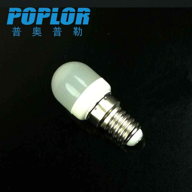 LED refrigerator bulb light 1.5W plastic candle light Washing machine sewing machine special light PC