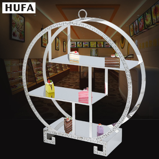 Hotel supplies: Round pastry rack, cake and bread snack rack, pastry table, pastry seat Specification image