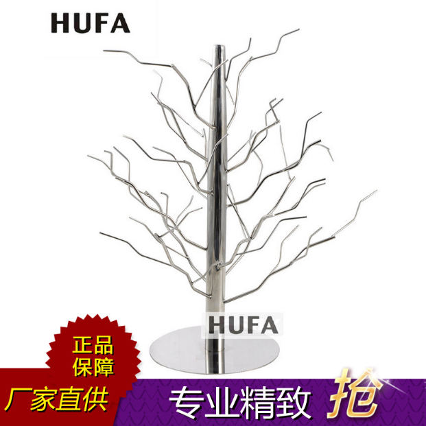 Hotel supplies stainless steel fruit rack fruit tree fruit display stand Restaurant Christmas tree