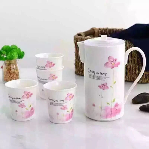 A 5-piece ceramic tea set thumbnail