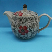 日式釉下彩茶具 复古和风茶壶茶杯 4色过滤网凉水壶