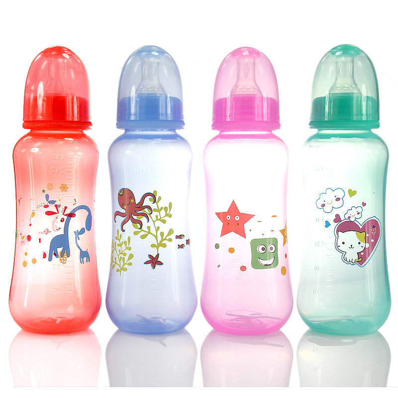Apple Bear Foreign Trade Baby Bottle Manufacturers Oem Baby Bottle Customization Processing Customized Pp Baby Bottle Wholesale