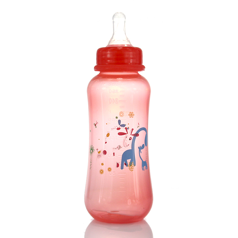 Apple Bear Foreign Trade Baby Bottle Manufacturers Oem Baby Bottle Customization Processing Customized Pp Baby Bottle Wholesale Specification drawing
