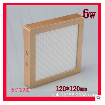 New 3D water drop square panel lights series panel lights wholesale 3-24W
