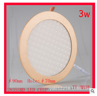 LED new 3D water drop panel lamp series panel lamp manufacturer direct sale