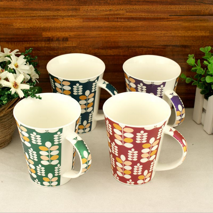 Customized advertising and promotional gift cups for foreign trade ceramic mugs and horn cups details Picture