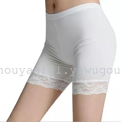 Ice cream three-part pants safety pants anti-leakage leggings safety pants lace underwear thumbnail
