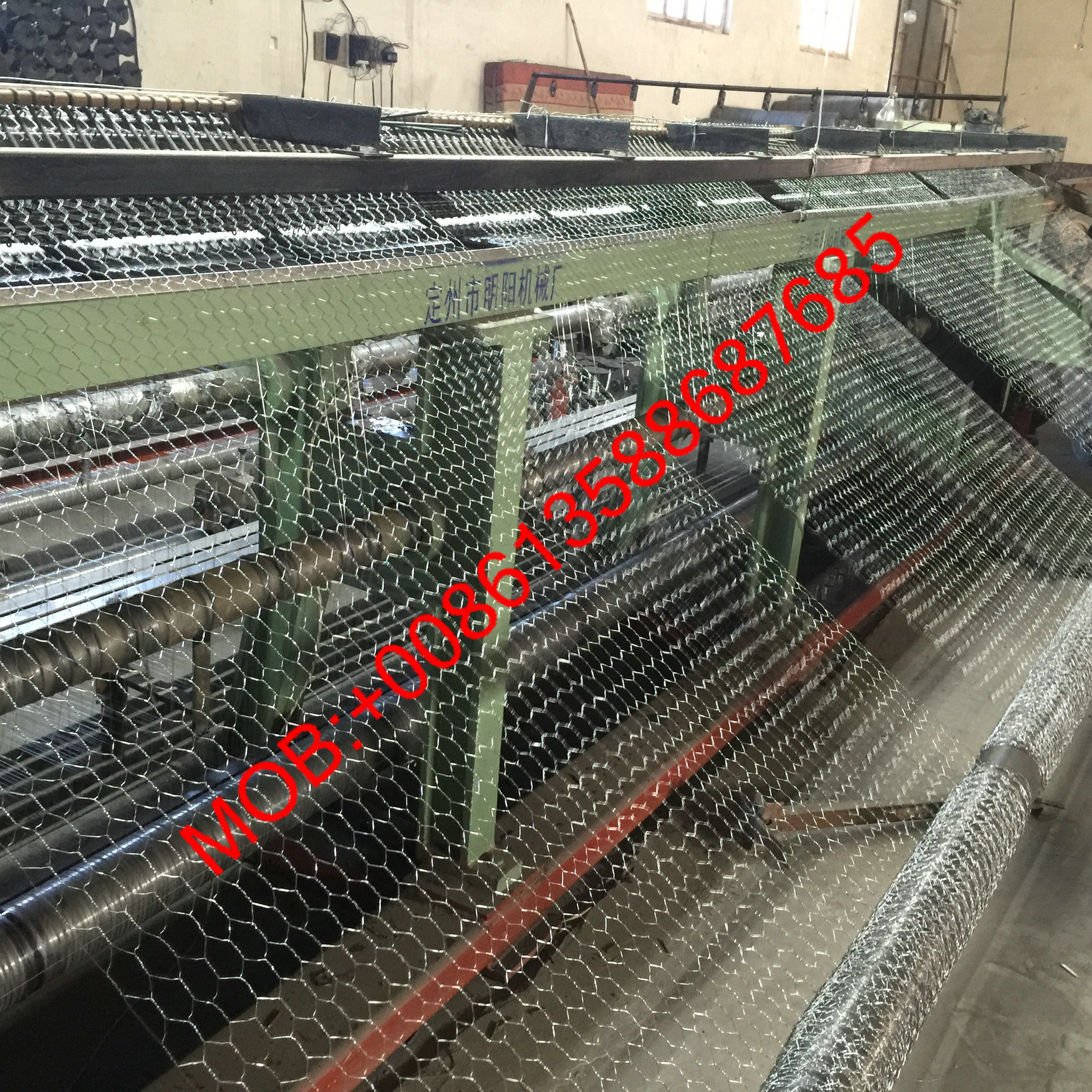 Hexagonal wire mesh Specification drawing