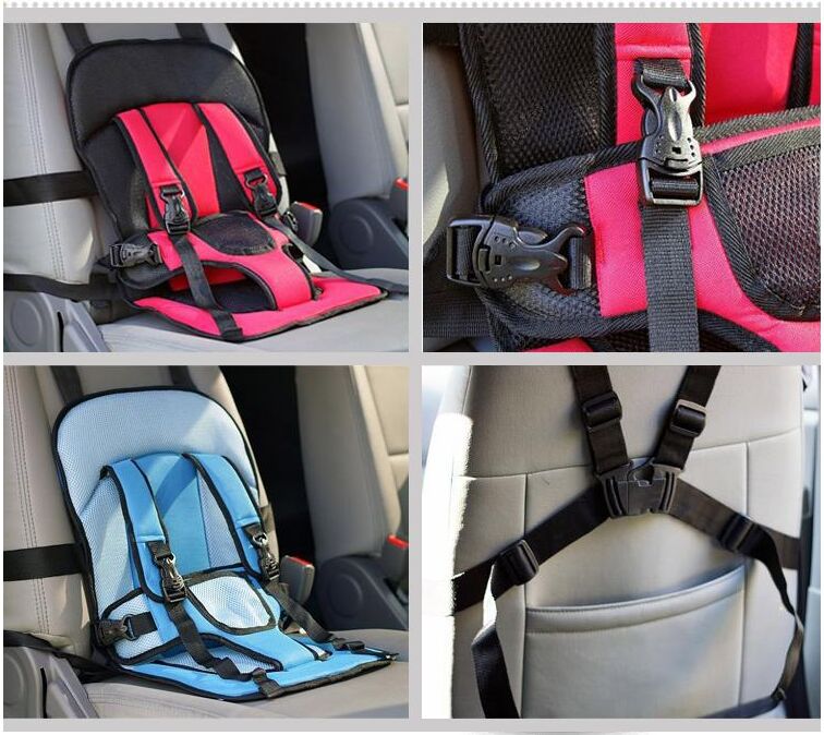 Car seat 0-4 Child car infant baby easy safety cushion strap