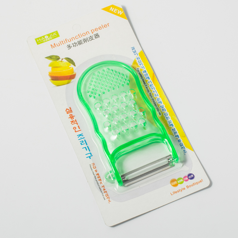 E series Color planer knife, suction card kitchen fruit and vegetable planer knife, multi-functional and multi-purpose planer knife Specification image