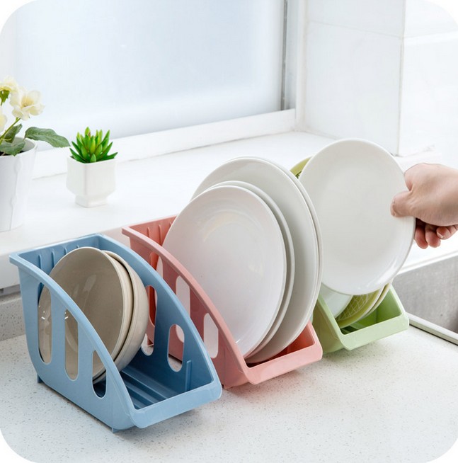 Korean simple kitchen supplies dishes storage rack watertight dishes cutlery finishing rack shelving