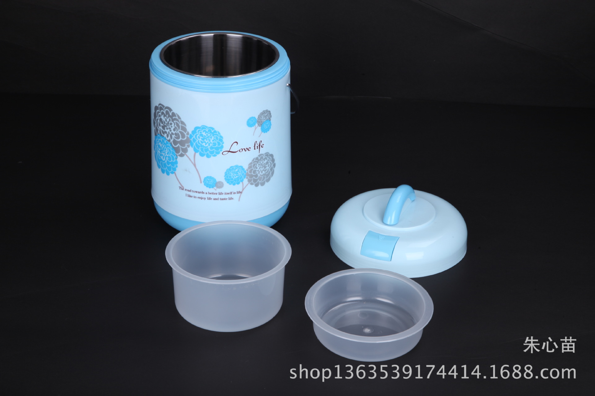 Manufacturer direct liner stainless steel insulation drum double layer portable insulation drum inner stainless steel outer plastic thumbnail