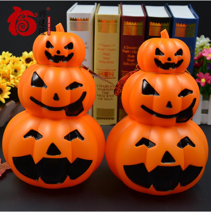 万圣节鬼节南瓜灯 叠南瓜声控灯鬼节HALLOWEEN细节图