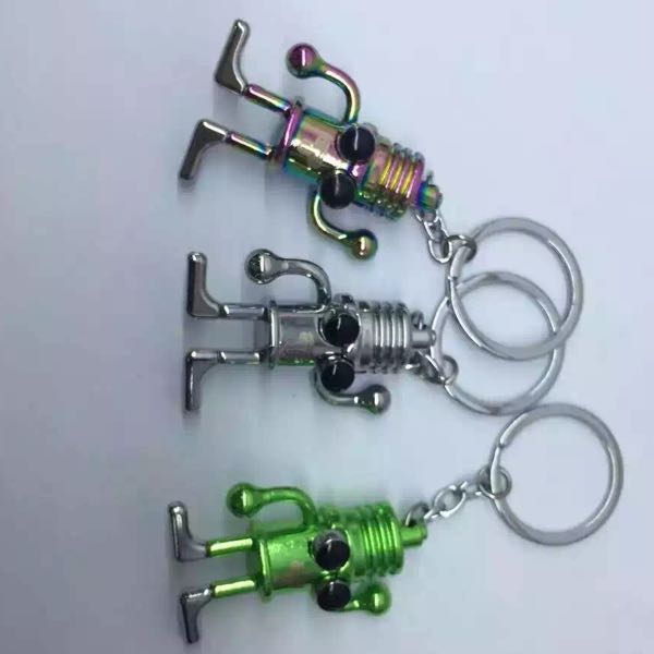 新款汽车机器人钥匙扣 仿真