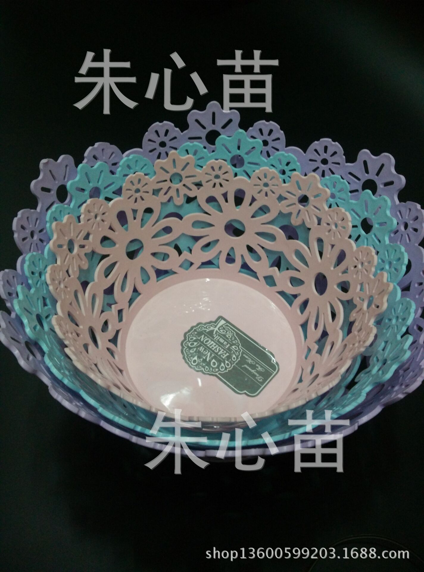 厂家批发时尚创意镂空水果篮 蔬菜盘 洗菜篮 塑料水果篮果蔬篮