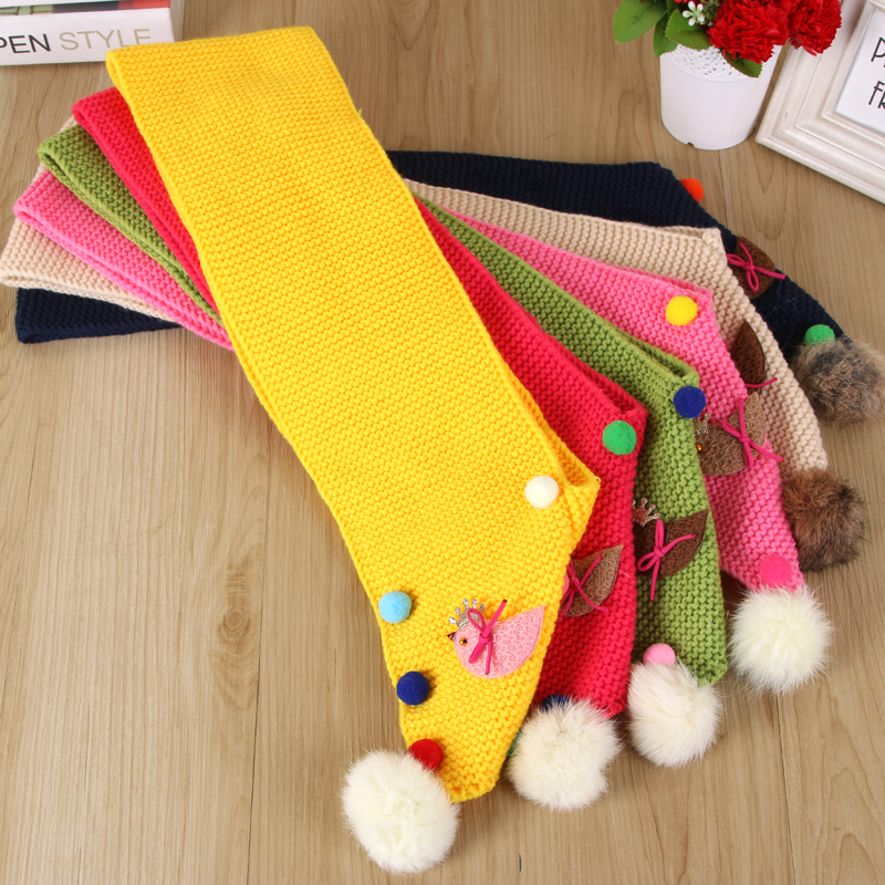 Winter baby scarves for boys and girls
