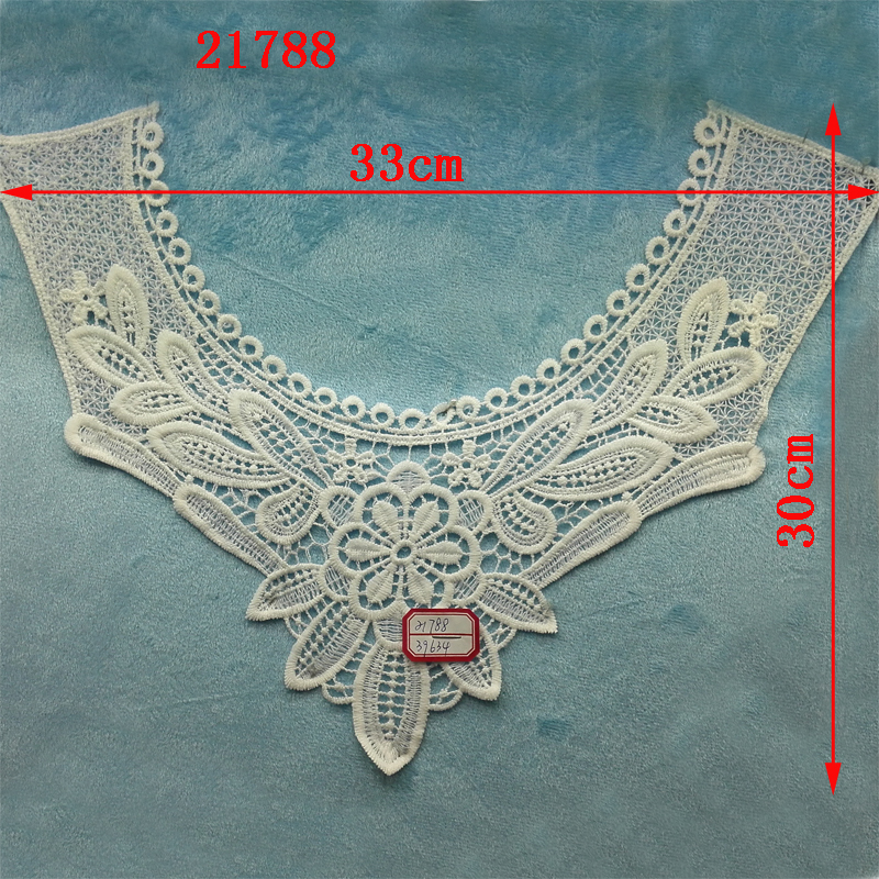 Direct sales from the manufacturer of corsages, necklaces, clothing accessories, milk silk lace, lace and polyester Application Scenario