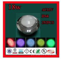 LED pool lights underwater lights embedded color lights remote control RGB waterproof color lights