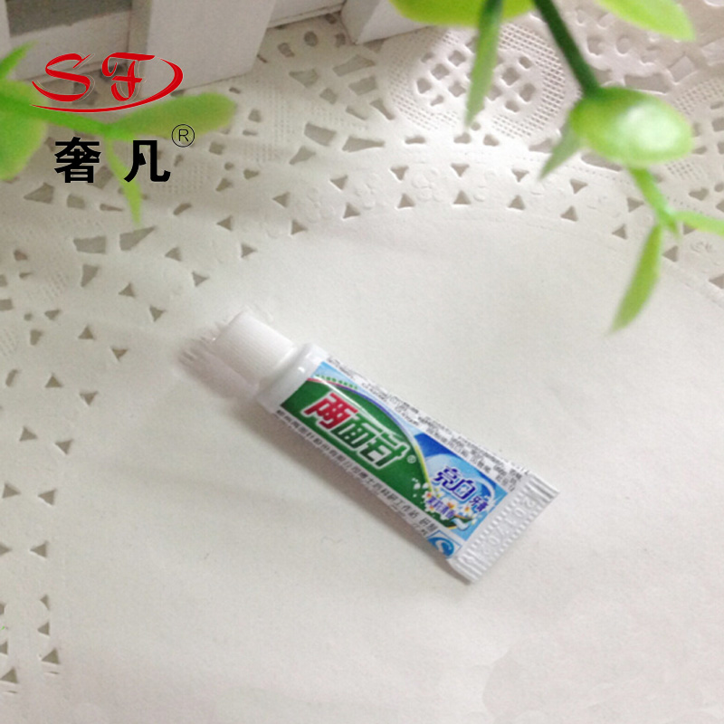 政昊酒店用品 酒店一次性牙膏酒店一次性用品直销两面针牙膏