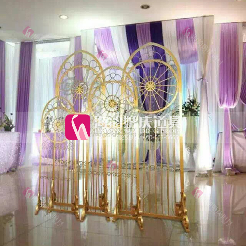 Yiwu Haiyun Wedding's new products include European-style background decoration doors, wedding props, wedding supplies and screens Application Scenario