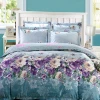 Xingmei Home Textile Shumeiqi Pure Cotton Four-piece duvet Cover, brocade jacquard transfer print, All-cotton wedding Specification image