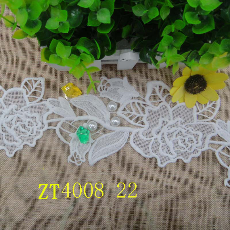 Clothing accessories, lace, lace barcode, milk thread, water-soluble embroidery
