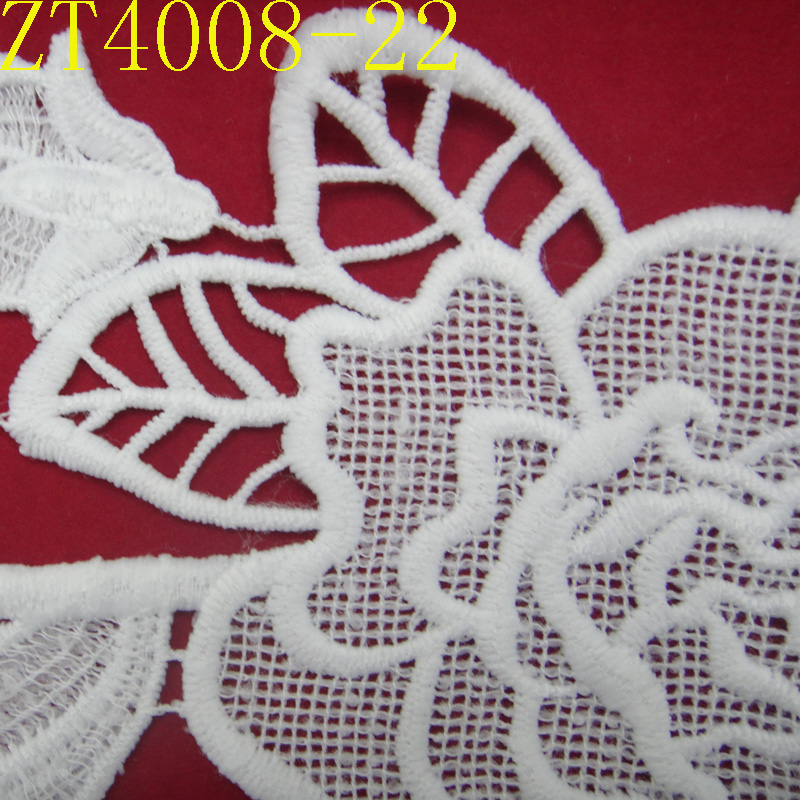 Clothing accessories, lace, lace barcode, milk thread, water-soluble embroidery Specification image