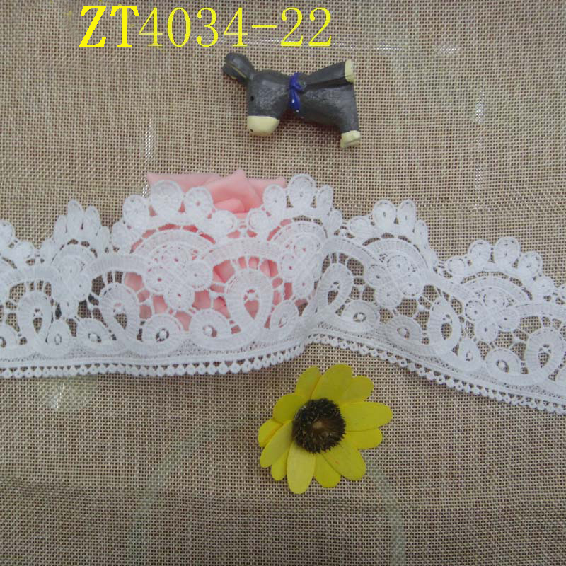 Lace, barcode, clothing accessories, lace, milk silk, water-soluble Specification image