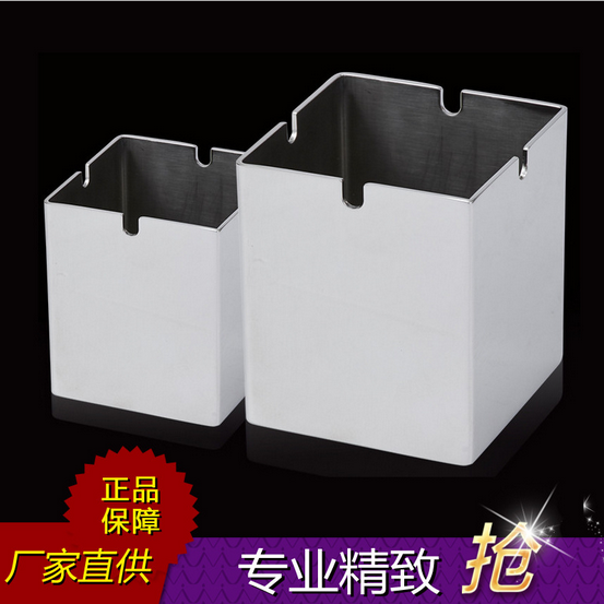 酒店用品 加高正方形烟灰缸 烟缸
