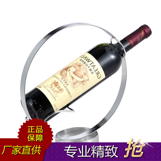 酒店用品 时尚圆形酒架圆圈葡萄酒架 创意欧式洋酒架