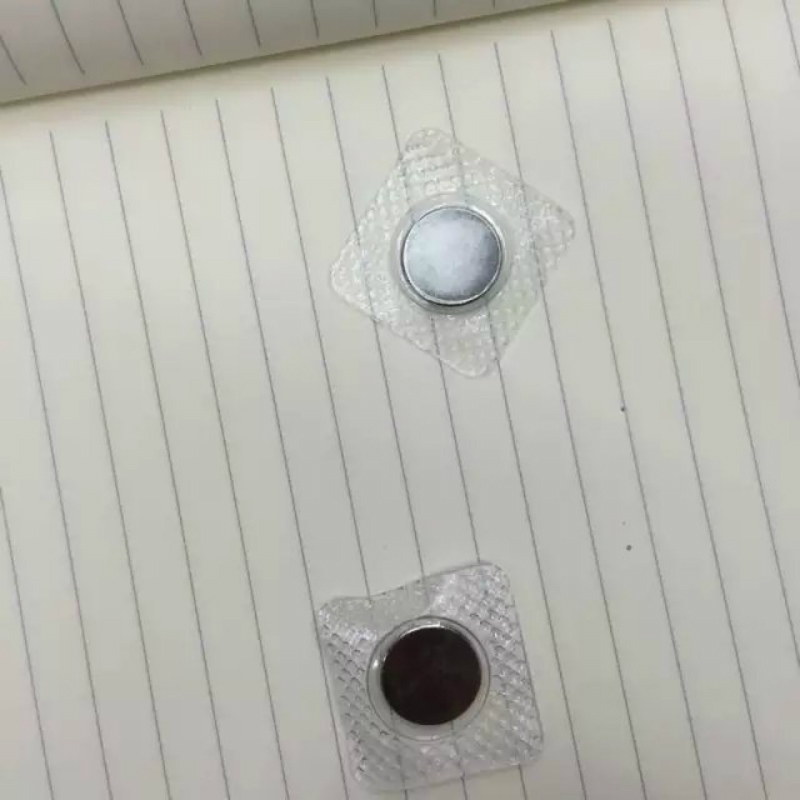 磁扣 单面磁 服装PVC防水隐形磁扣 环保强力磁铁扣15*2