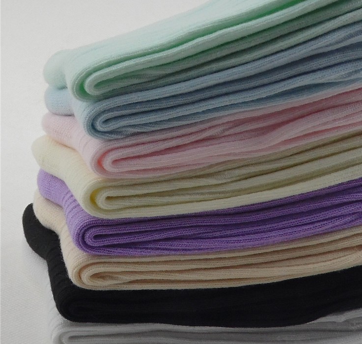 糖果色 秋冬新款竹纤维袜子女式 中筒女士纯棉袜细节图