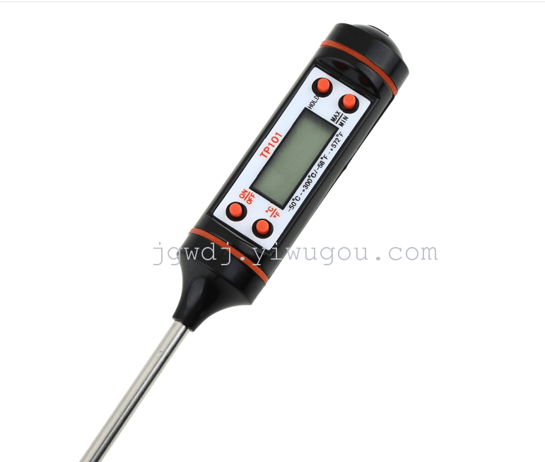 食品烘培笔式数显厨房温度计电子探针式液体烧烤测油温细节图