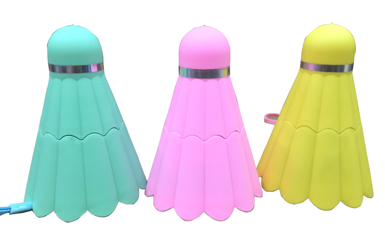 USB迷你充电羽毛球型电风扇便携可随身携带静音小风扇强力