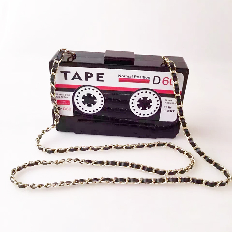 Tape Tape Modeling Dinner Party Hold Bag Creative Makeup Bag One-shoulder diagonal Women's bag Backpack