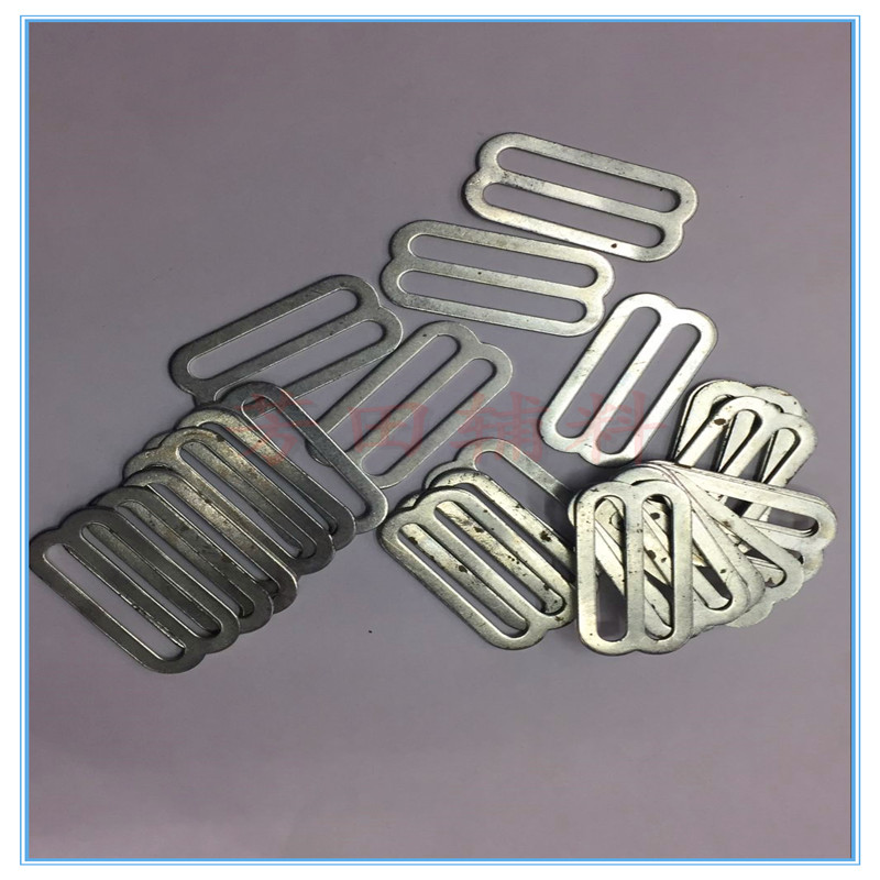 أزرار حديدية ثلاثية الفص بثمانية أحرف باللون الأبيض 38mm details Picture