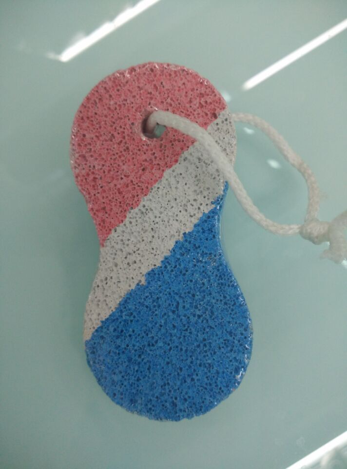 8字形三色磨脚石磨脚皮去脚皮去死皮脚工具搓脚板